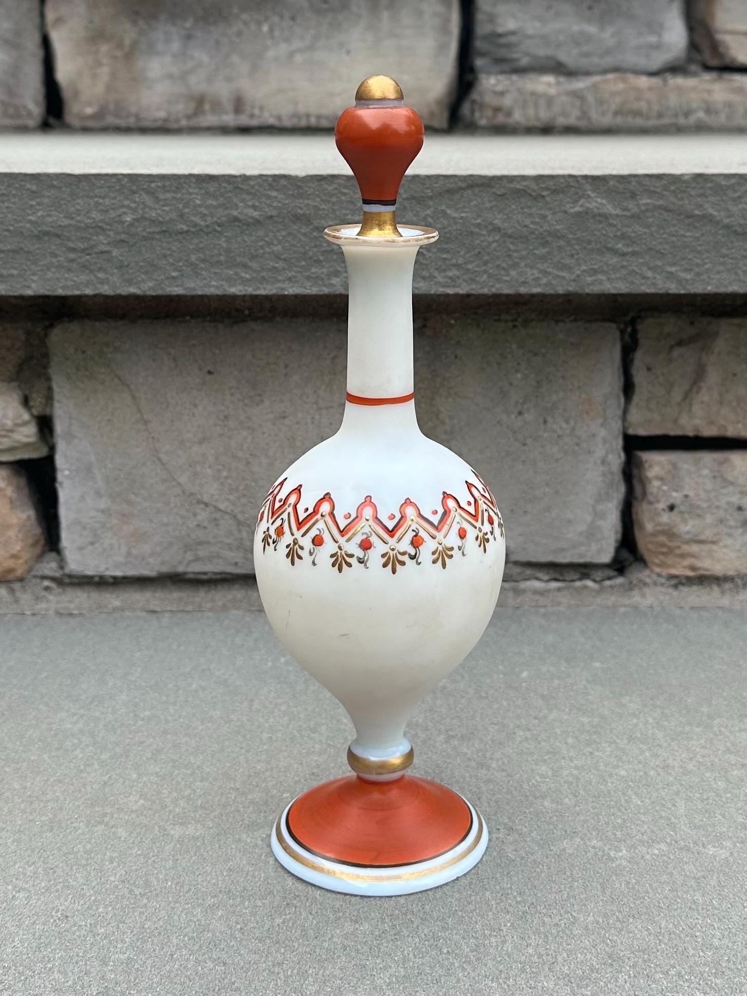 Antique 19th Century Napoleonic Era French Opaline Glass Hand