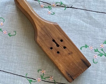 Antiek primitief hout Citruscitroenpers Sappers | Primitief keukengerei en keukengerei
