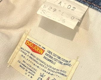 ヴィンテージ 1980年代 BIG JOHN 日本製デニム レディースジーンズ 綿 