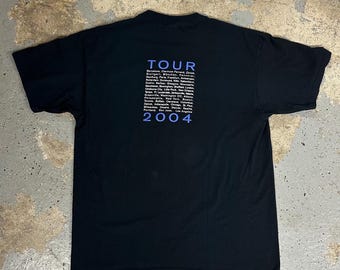 ヴィンテージ Y2K 2004 エリック・クラプトン ワールドツアー Tシャツ