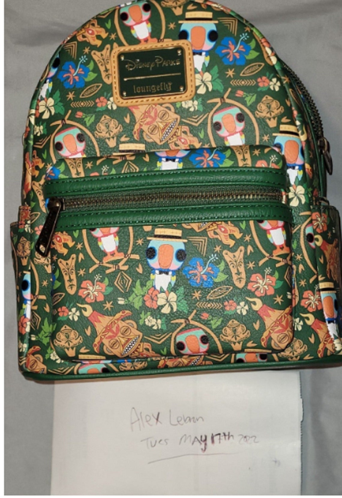 Loungefly Enchanted Tiki Room Birds and Tiki Men Minibackpack Etsy