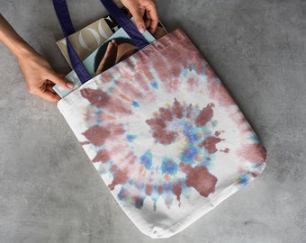 Large Tie Dyed Shopping Bag, B 3 - Etsy