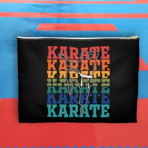 Karate Accessory Bag great for Event Swag Bags Martial Arts Bag Eat Sleep Karate Repeat Karate Themed Party Supplies Karate Gear Tournament