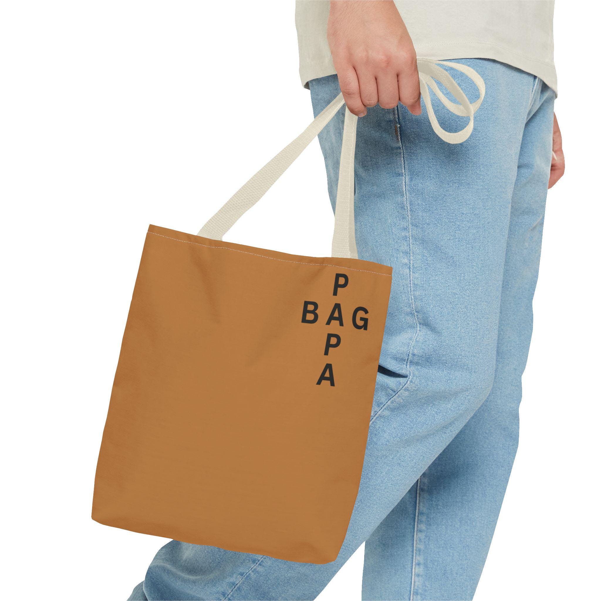 CafePress Overly Manly Man Tote Bag - Natural Canvas Reusable Grocery Shopping Bag - View #8