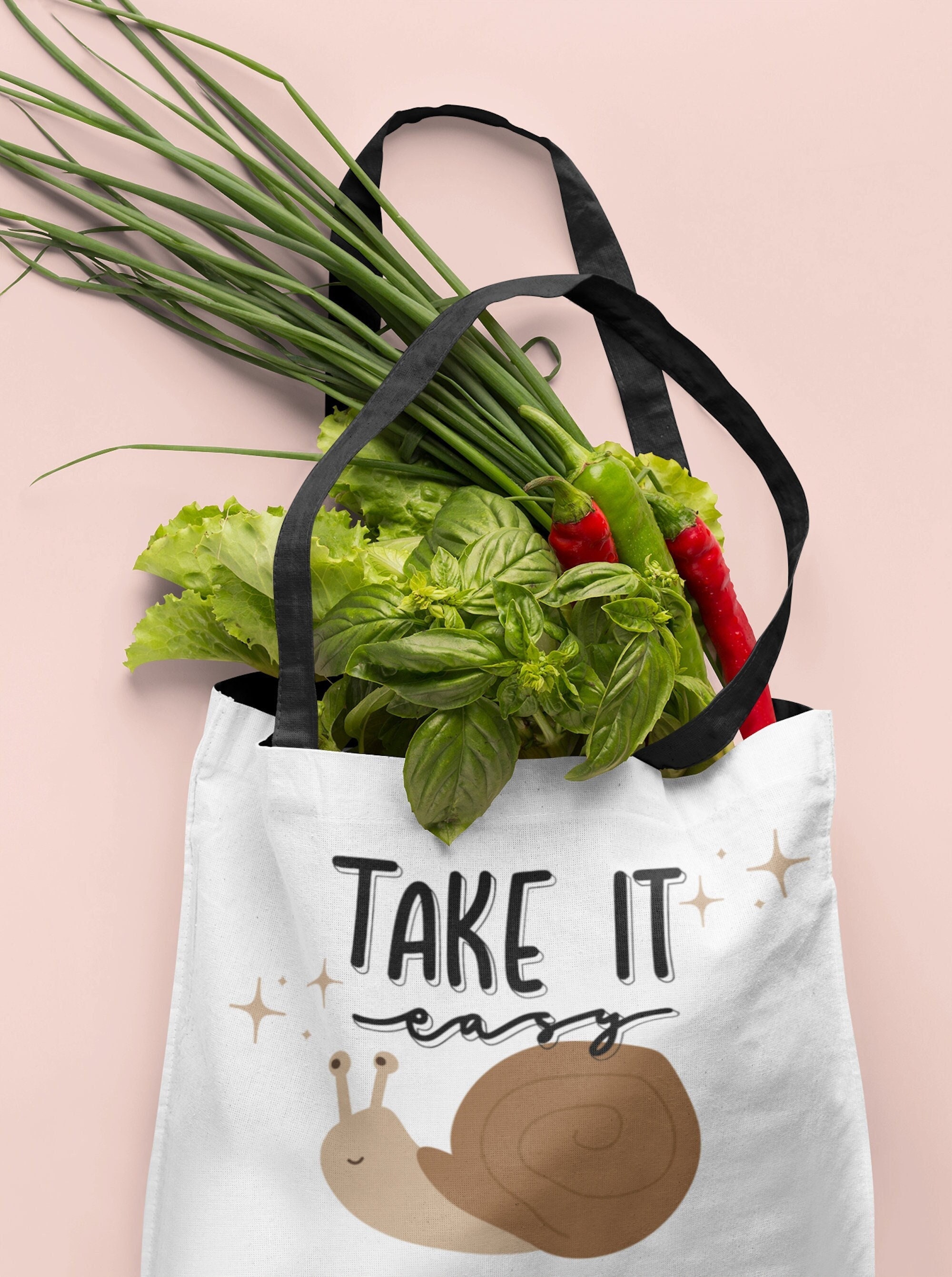 Snail Tote Bag Customisable Illustrated Eco Friendly Bag Goblincore Gift  Ideas Reusable Shopper Bag - Etsy India