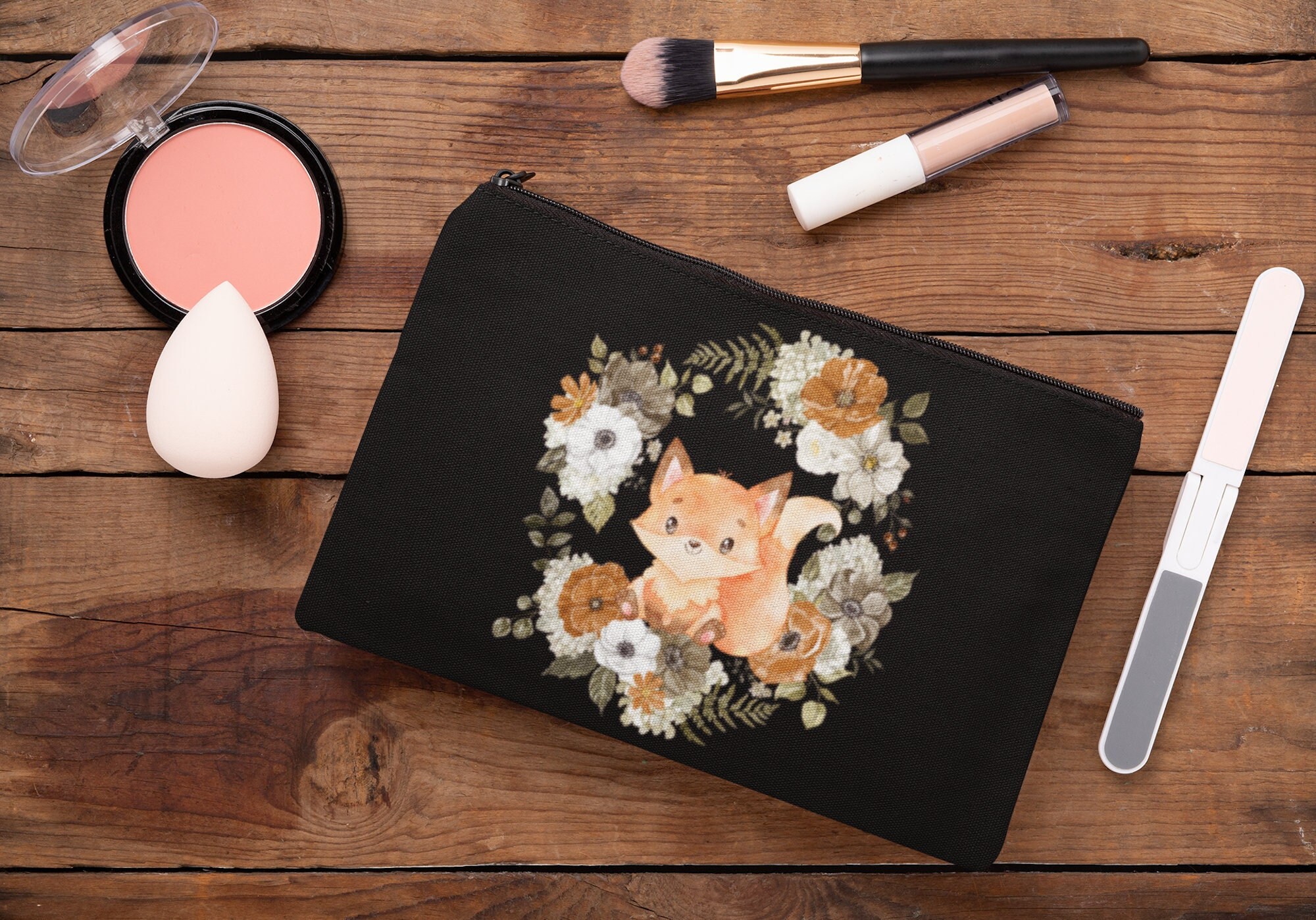 Foxy Pencil Case - Etsy Foxy Pencil Case - Etsy