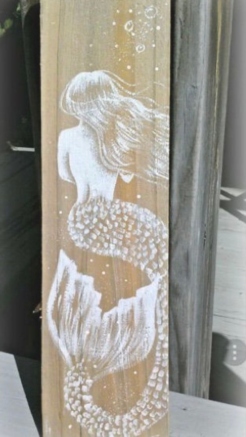 Coastal Art Wood Wall Paintings Etsy