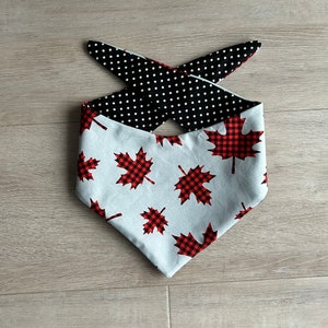 Maple Leaf Pet Bandana