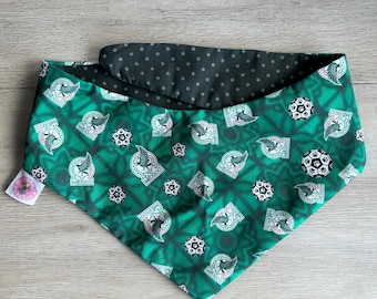 Mexico National Soccer Pet Bandana: Reversible Dog/Cat Football Fan Accessory
