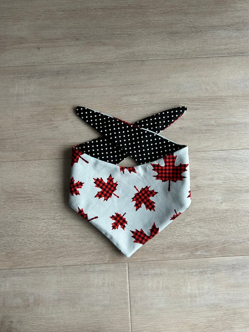 Maple Leaf Pet Bandana