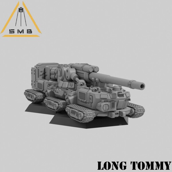 Long Arty | SMB | 6mm | Battletech | MechWarrior | Wargaming | Sci Fi |
