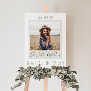 Editable Graduation Sign, Graduation Party Decor, Graduation Sign ...