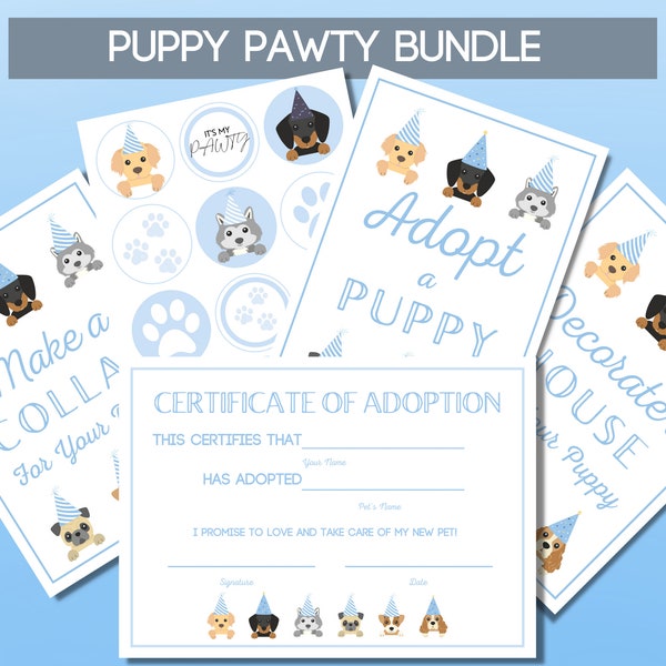 Dog Themed Party Etsy dog-themed-party-etsy