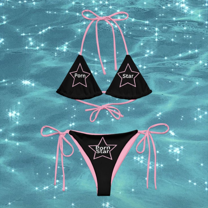 Pornstar Bikini Stripper Outfit Micro Bikini - Etsy