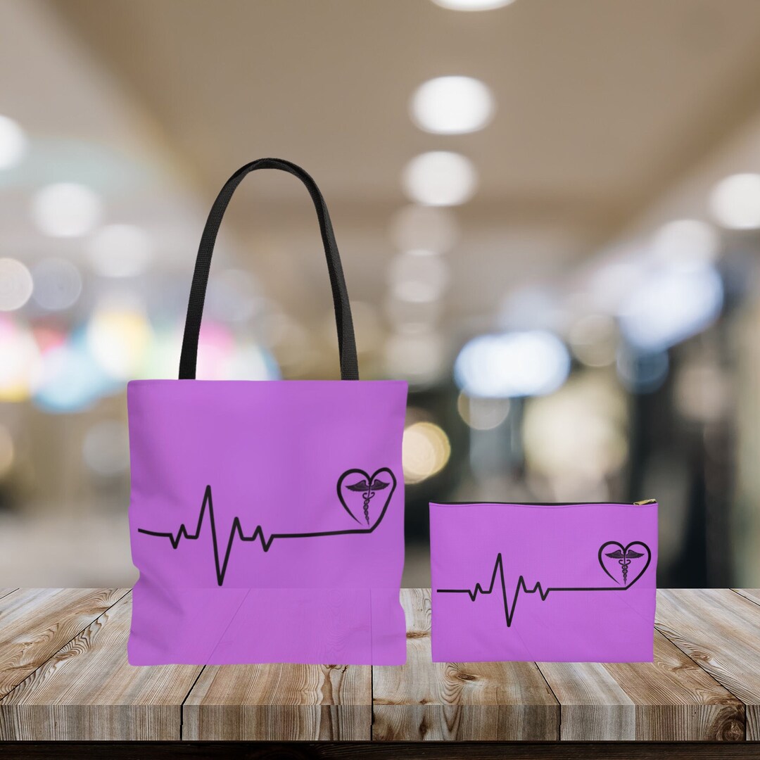 Nurse Work Tote Bag and Pencil Pouch CNA Work Gift Medical Etsy