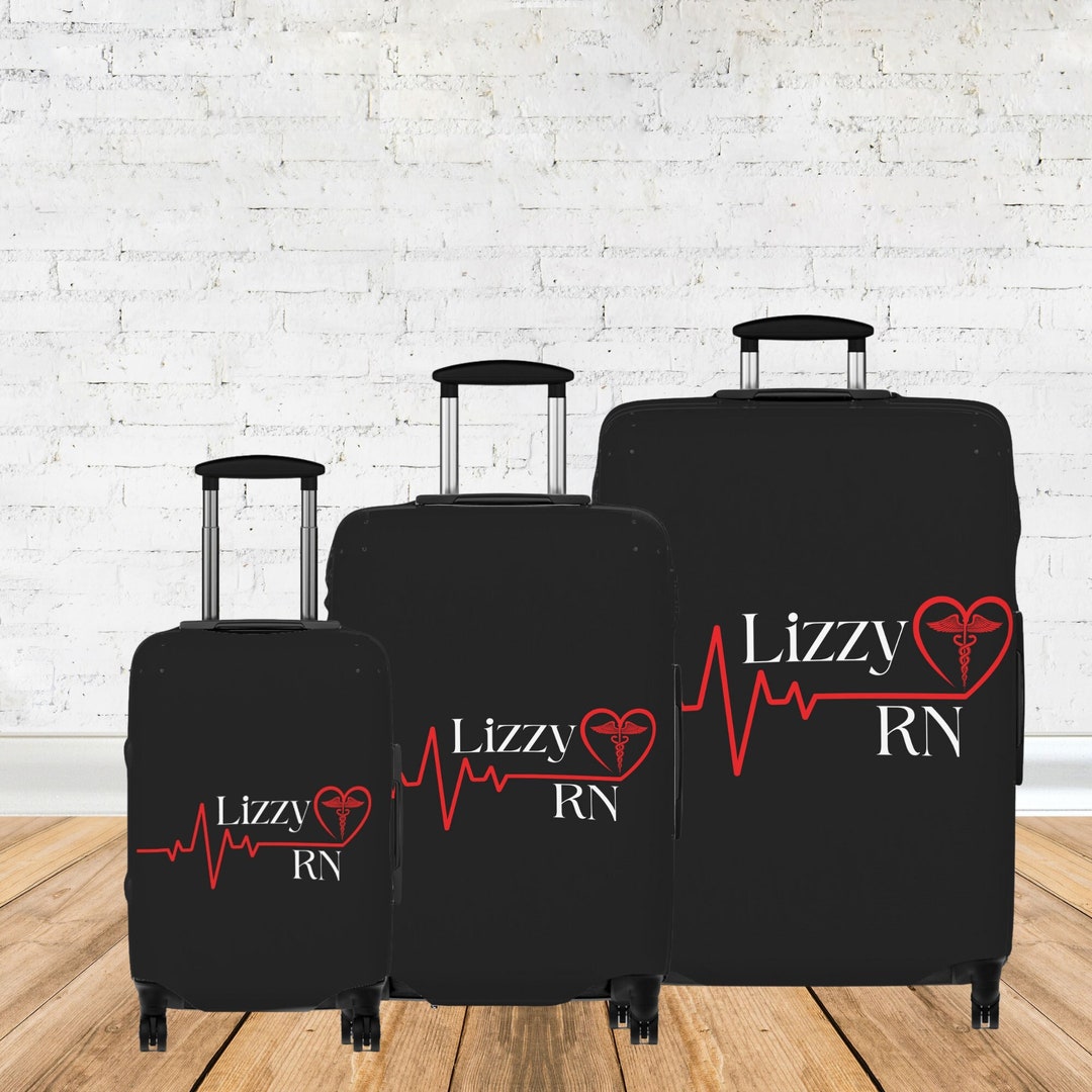Luggage Cover Personalized Luggage Suitcase Protector Luggage Etsy