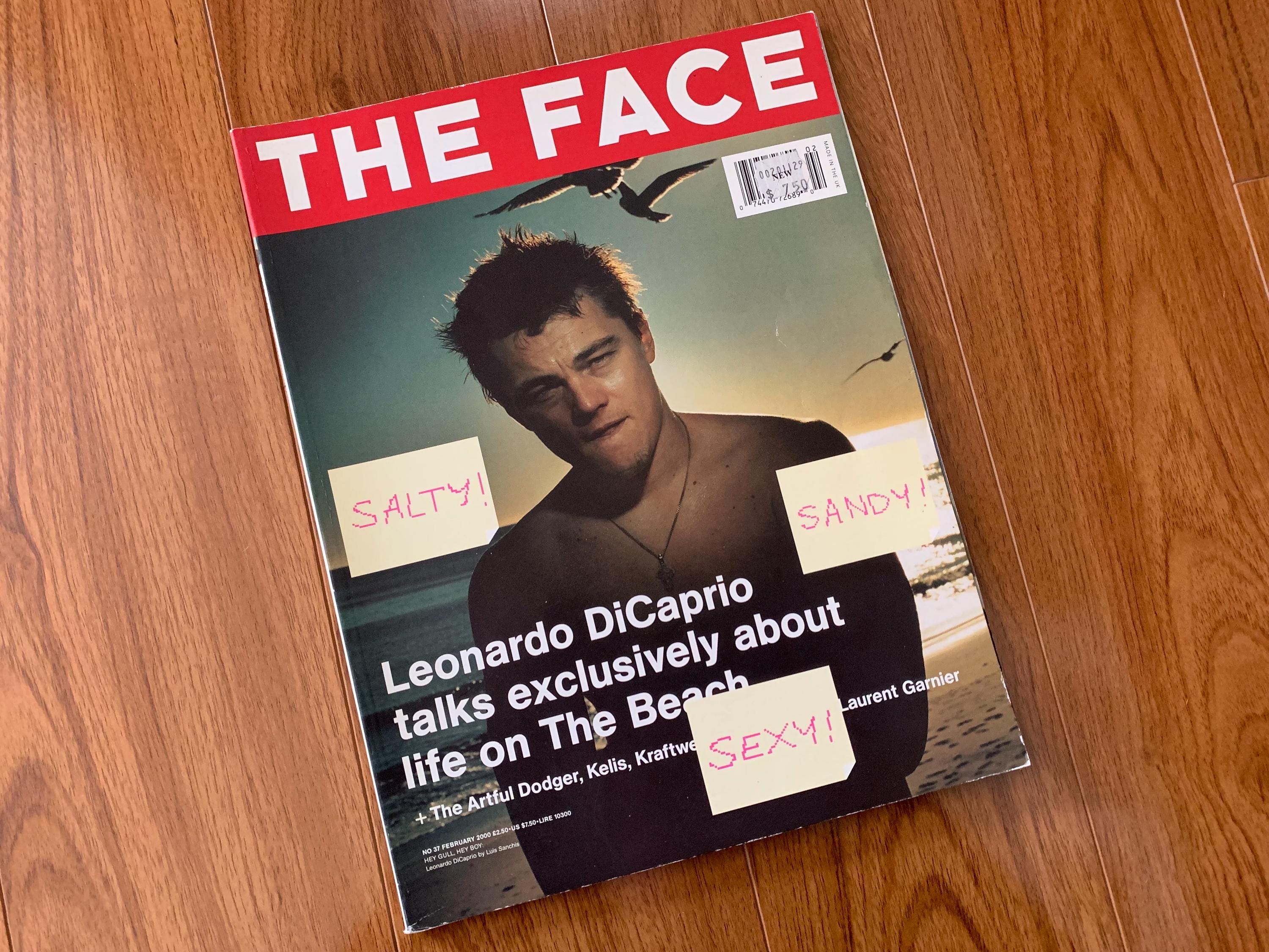 The Face Magazine Leonardo Dicaprio February 2000 Vintage Y2K - Etsy
