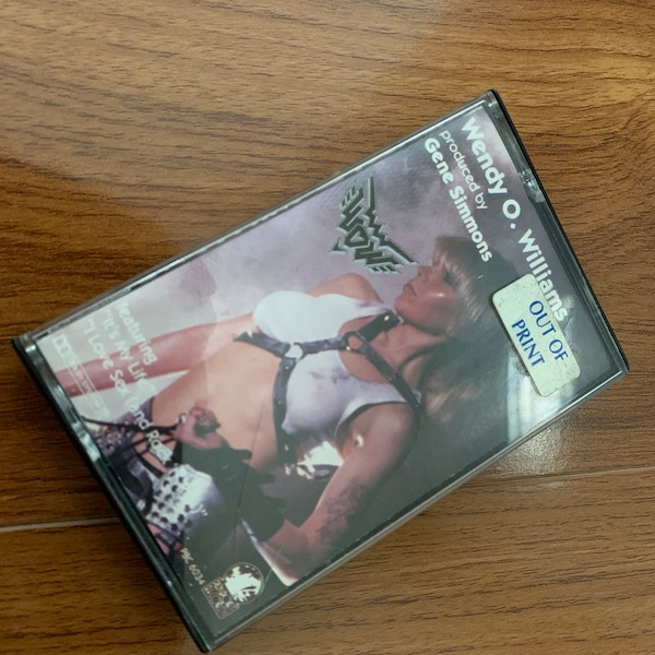 Wendy O Williams Cassette Vintage Plasmatics As Is