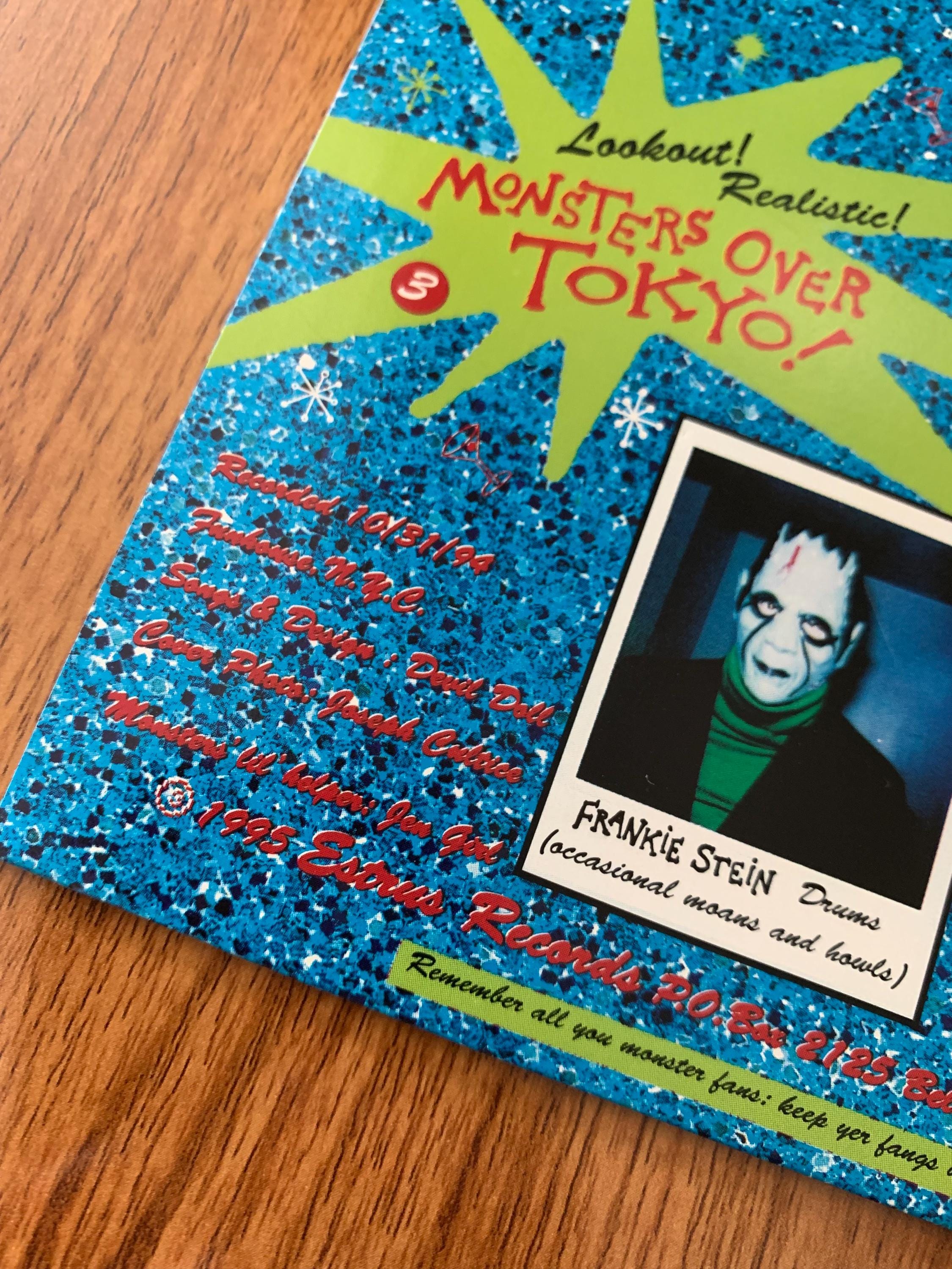 Vintage Sean Yseult Famous Monsters 7 Inch Vinyl Record 1995 Rare