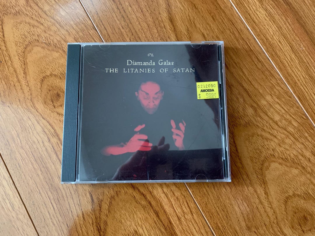 Vintage 1989 Diamanda Galas CD - Etsy