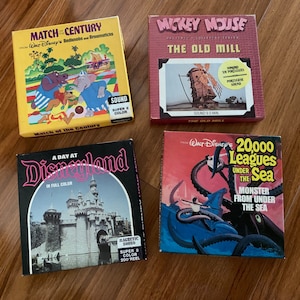 Vintage Disney Super 8 Film Reels