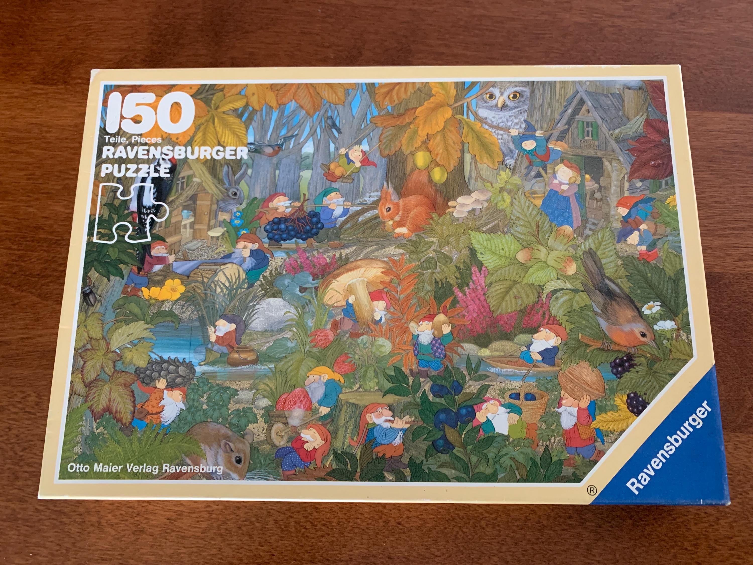 Vintage Ravensburger Puzzle - Etsy