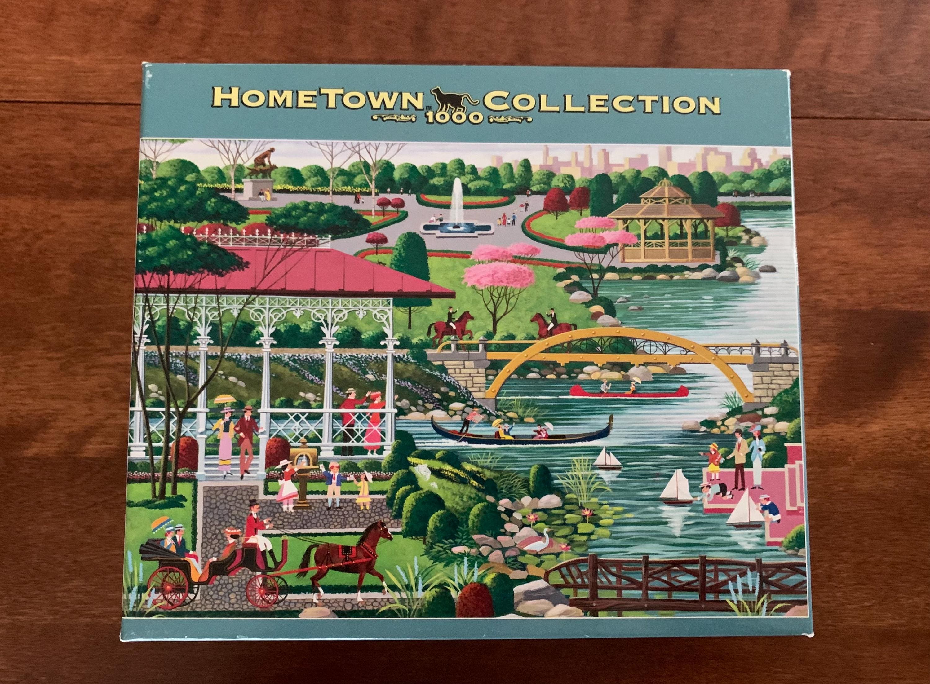 Hometown Collection 1000 Piece Puzzles - Etsy