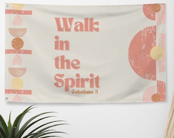 Christian Tapestry, Bible Verse Tapestry, Scripture Tapestry, Christian Banner, Bible Verse Banner, Scripture Banner