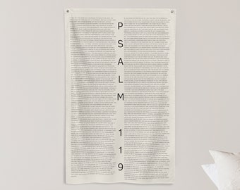 College Apartment Scripture Tapestry Decor for Living Room Bible Verse Banner Christian Boy Graduation Gift for Teen Girl Room Wall Art