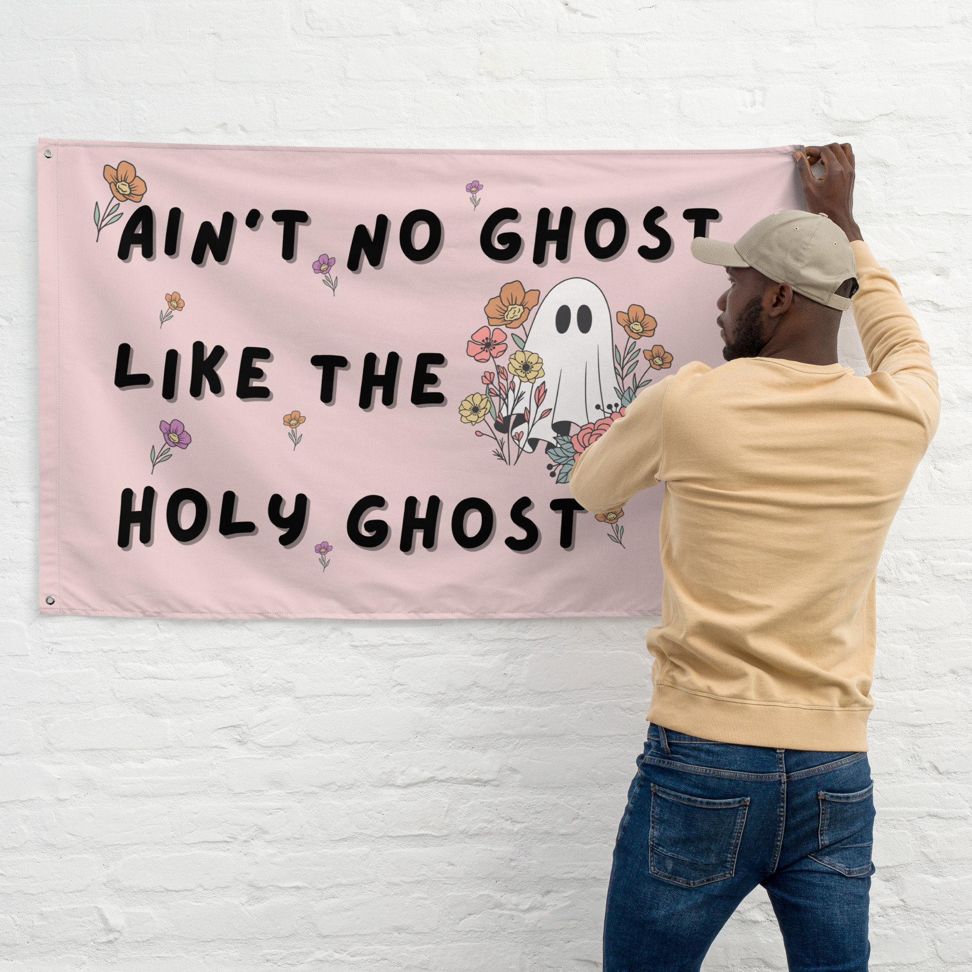 Christian Happy Halloween Trunk or Treat Backdrop Banner Sign Car SUV