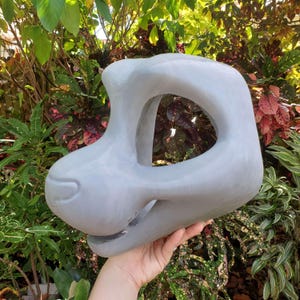 3D Printed TPU Kemono Tiger Fursuit Head Base