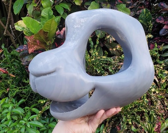 3D Printed TPU Goat/Rabbit Fursuit Head Base