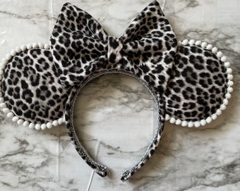 Orejas de Mickey con estampado de guepardo/Estampado de guepardo/Disney/Animal Kingdom