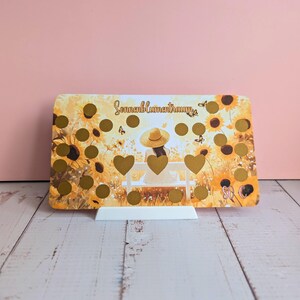 Sonnenblumentraum - Sommer Rubbelchallenge Budget Binder
