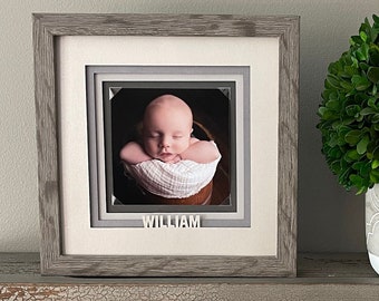 Picture Frame With Name, Personalized Baby Picture Frame, Baby Personalized Picture Frame, Personalized Name Picture Frame,