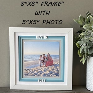 Vacation Frame, Vacation Memories, Travel Photo Frame, Travel Picture Frame, Vacation Photo Frame, Gift Frame J