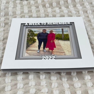 Vacation Frame, Vacation Memories, Travel Photo Frame, Travel Picture Frame, Vacation Photo Frame, Gift Frame image 9