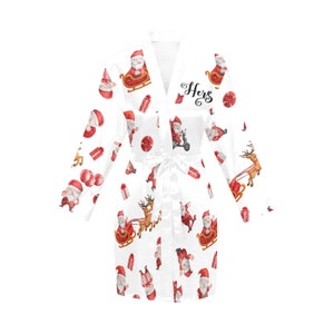 His and Her Robes Christmas Matching Couples' Bathrobes Honeymoon Gift ...