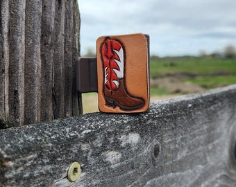 Small Cowboy Boot Hair Clip