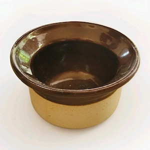Antique Vintage Spittoon Crock Stone Pottery Stoneware Cuspidor Bar Tavern
