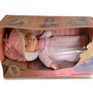 Vtg 1980 Baby Holly Hobby Doll In Box 3443