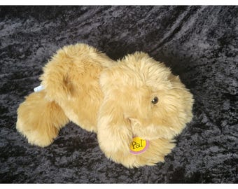 Peluche vintage de perro Eden Arthur Pal de Marc Brown de 1996, color canela, peludo, 25 cm (10 pulgadas)