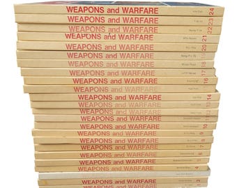 20th Century Weapons and Warfare Encyclopedias Full Set  of 24 1978 Illustrated
