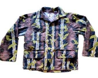 Vintage Predator Camo Jacket 1990s Realtree Predator Camo Zip