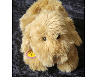 Vintage 1996 Eden Arthur Pal Dog Plush Marc Brown Stuffed Animal Tan Shaggy 10"