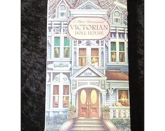 Vtg 3D Victorian Doll House Pop-Up Book 1998 Willabel L Tong DS-MAX Sealed