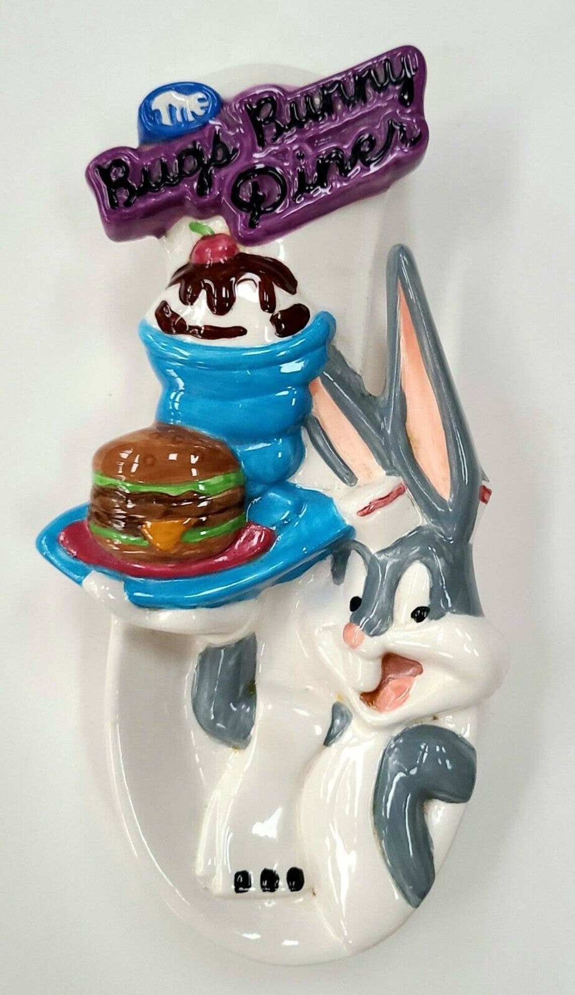 Vintage Looney Tunes Bugs Bunny Ceramic Diner Spoon 1998 - Etsy