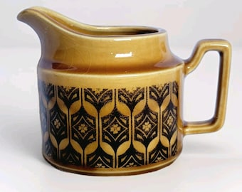 1960年代 ヴィンテージ ミッドセンチュリーモダン ロイヤルシーリー コーヒークリーマー MCM 日本製 ゴールデンブラウン