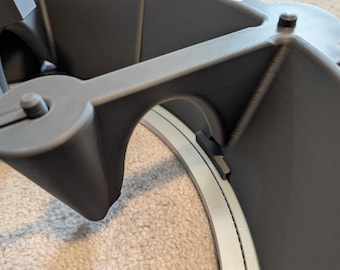 Lazy Susan Adapter for Elevated Riser/Map for Ti4