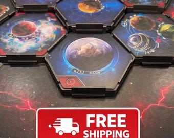 Twilight Imperium 4 Galaxy Frame Riser - Tiered Board Game Organizer